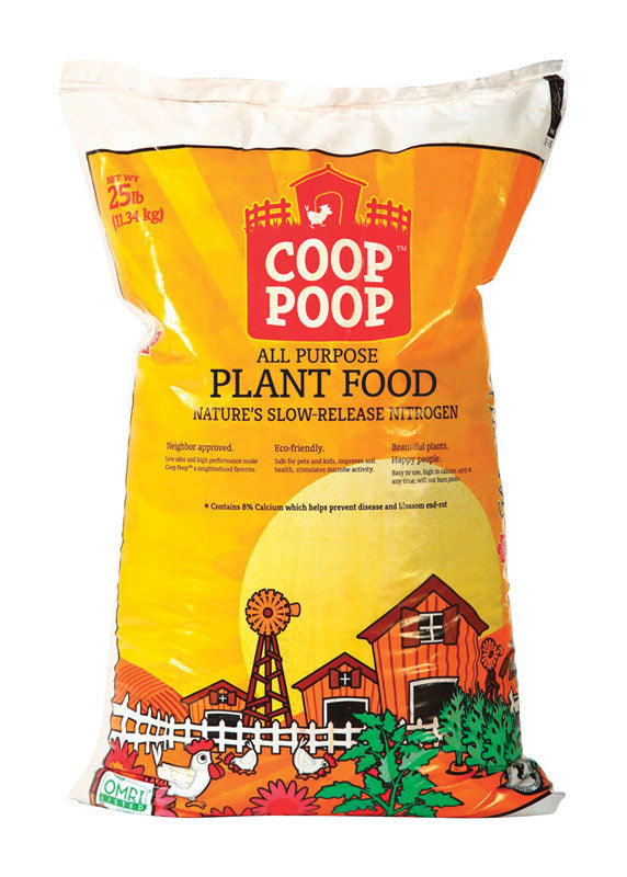 Coop Poop Organic Granules Plant Food 25 lb