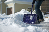 Garant 19 in. W X 56.5 in. L Poly Ergonomic Snow Shovel