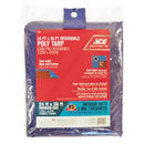 TARP POLY BLUE /BRN24X36