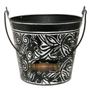 NS 8"RND MTL PTR CHRCOAL