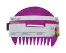 Bloom 12 in. 9 Tine Poly Leaf Scoop Poly Handle