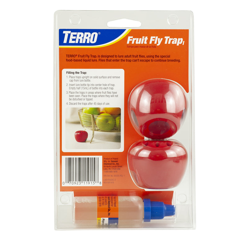 TERRO Fruit Fly Trap 2 pk