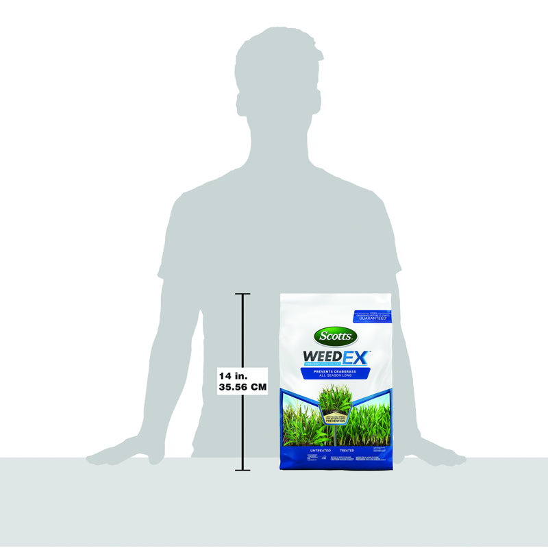 Scotts WeedEx Prevent with Halts Weed Preventer Granules 10 lb