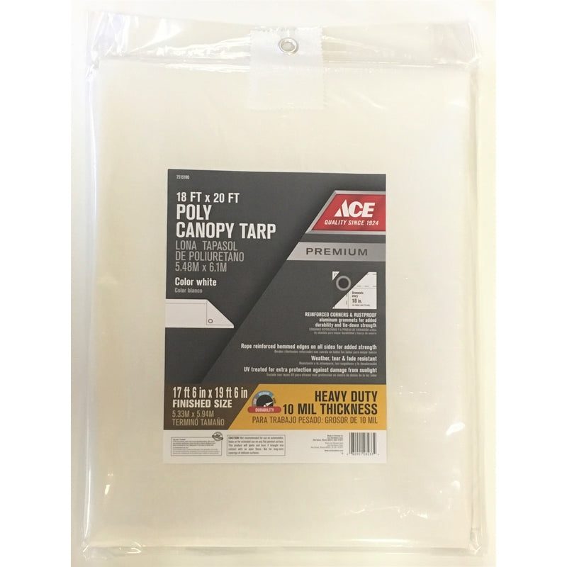 CNPY TARP HD 18'X20' WHT