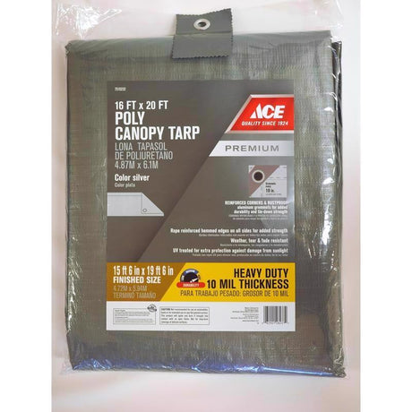 CNPY TARP HD 16'X20'SLVR
