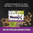 MouseX Non-Toxic Bait Pellets For Mice 8 oz 1 pk