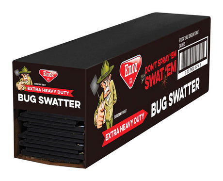 Enoz Sergeant Swat Black Plastic Fly Swatter