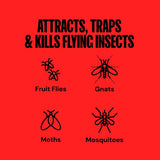 DynaTrap Ultralight Indoor Flying Insect Trap 600 sq ft 8 W