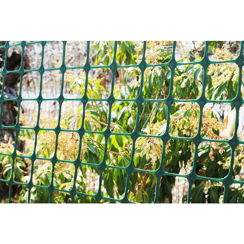 Tenax 3 ft. H X 25 ft. L Polypropylene Garden Fence Green