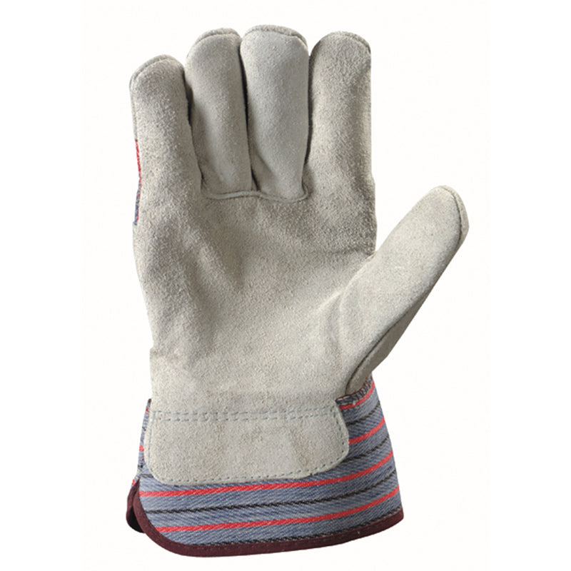 Wells Lamont Men's Work Gloves Gray One Size Fits All 1 pair