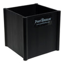 Post Shields Inc. 4 in. H X 4 in. W X 4 in. L Plastic Black Fence Post Protection