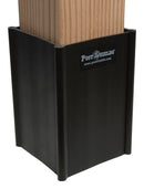 POST SHIELDS BRN 4X4 6"