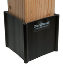 POST SHIELDS BRN 4X4 4"