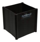 Post Shields Inc. 4 in. H X 4 in. W X 4 in. L Plastic Brown Fence Post Protection