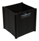 Post Shields Inc. 4 in. H X 4 in. W X 4 in. L Plastic Brown Fence Post Protection