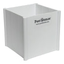 Post Shields Inc. 4 in. H X 4 in. W X 4 in. L Plastic White Fence Post Protection