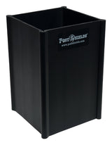 Post Shields Inc. 6 in. H X 4 in. W X 4 in. L Plastic Black Fence Post Protection