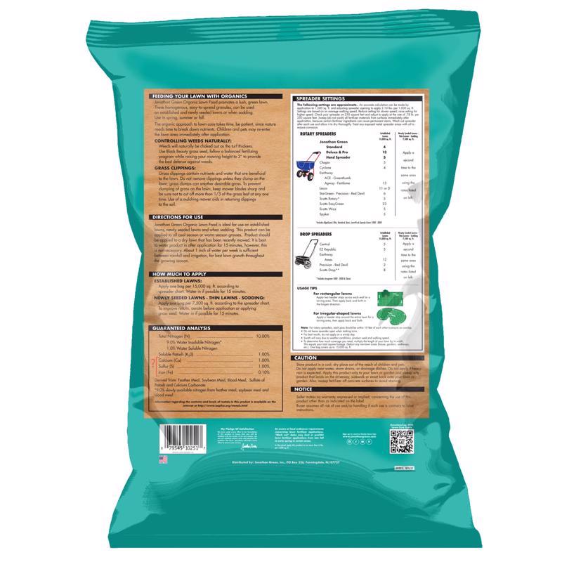 Jonathan Green All-Purpose Lawn Fertilizer For All Grasses 15000 sq ft