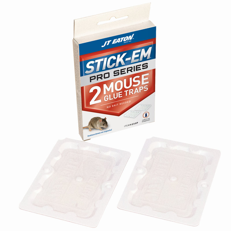 JT Eaton Stick-Em Pro Series Mini Glue Trap For Mice 2 pk