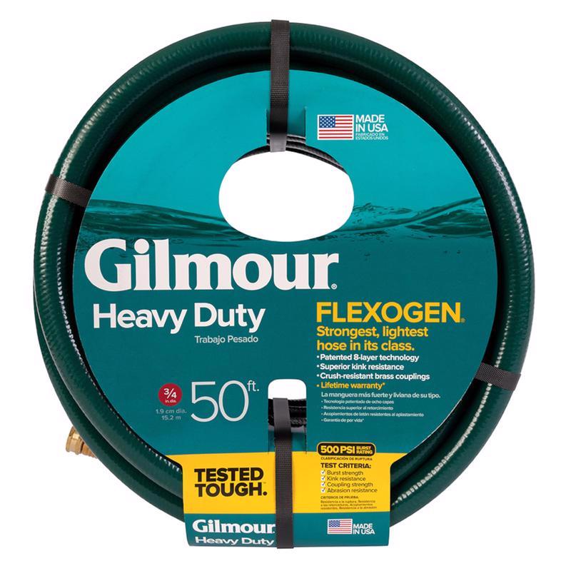 Gilmour Flexogen 3/4 in. D X 50 ft. L Heavy Duty Garden Hose