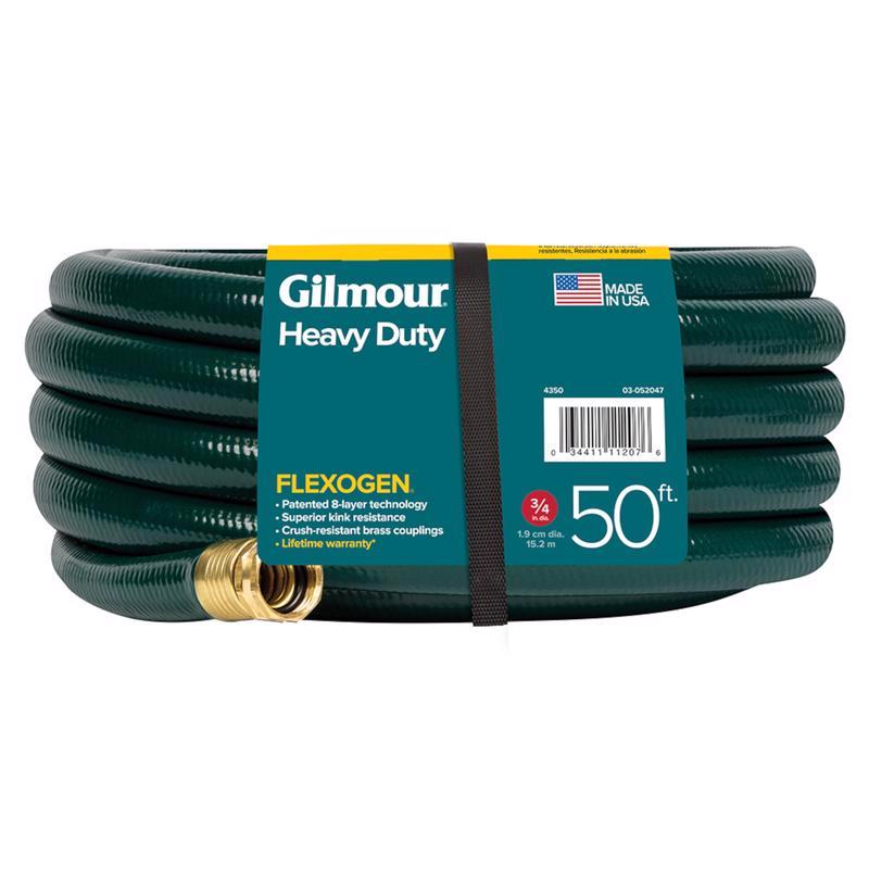 Gilmour Flexogen 3/4 in. D X 50 ft. L Heavy Duty Garden Hose