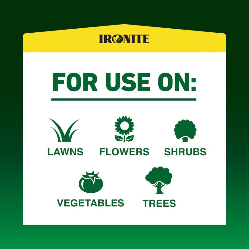 Pennington Ironite All-Purpose Lawn Fertilizer For All Grasses 1000 sq ft
