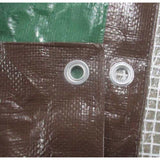 Ace 10 ft. W X 12 ft. L Medium Duty Polyethylene Tarp Brown/Green