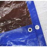 Ace 12 ft. W X 20 ft. L Medium Duty Polyethylene Tarp Blue/Brown