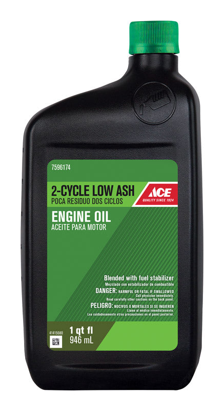 ACE 2CYCL LOWASH OIL 1QT