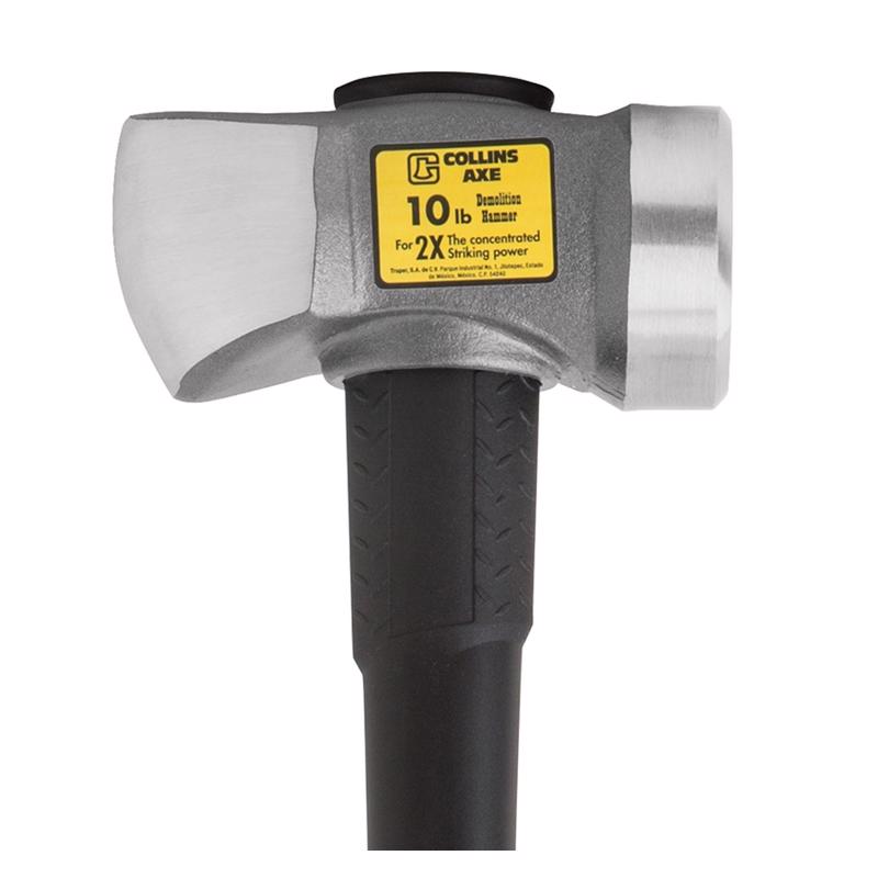 Collins 10 lb Steel Sledge Hammer 35 in. Fiberglass Handle