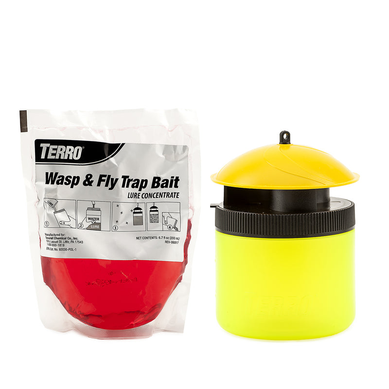 TERRO Wasp & Fly Trap 6.7 oz