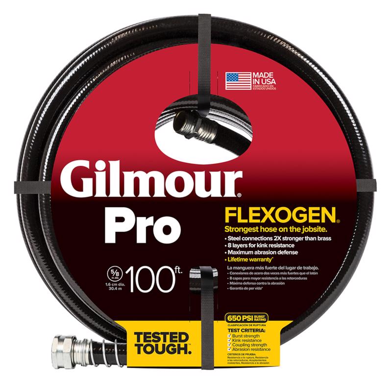 Gilmour Flexogen 5/8 in. D X 100 ft. L Garden Hose