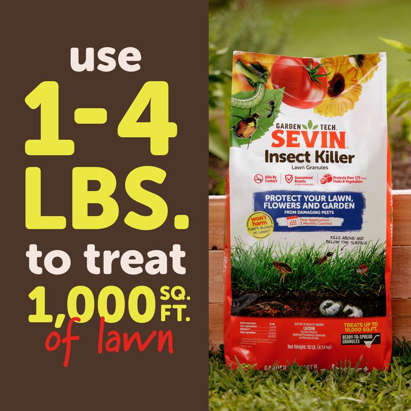 GardenTech Sevin Insect Killer Granules 10 lb