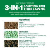 Scotts Turf Builder ThickR Lawn All-Purpose Lawn Fertilizer For Sun/Shade Mix 4000 sq ft