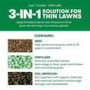 Scotts Turf Builder ThickR Lawn All-Purpose Lawn Fertilizer For Sun/Shade Mix 4000 sq ft