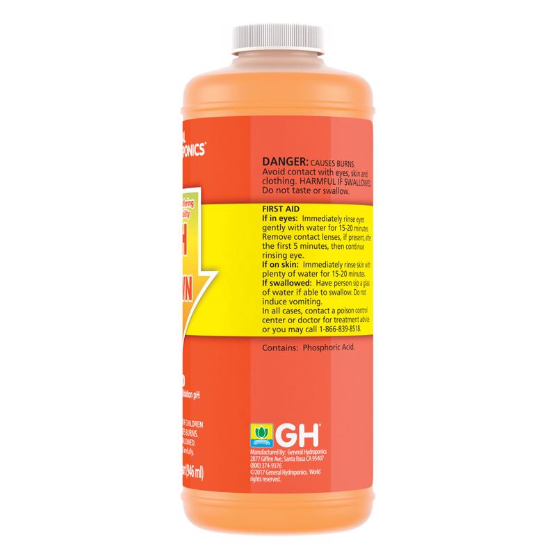 General Hydroponics pH Down Liquid Base Nutrient Solution 1