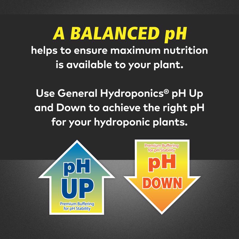 General Hydroponics pH Down Liquid Base Nutrient Solution 1