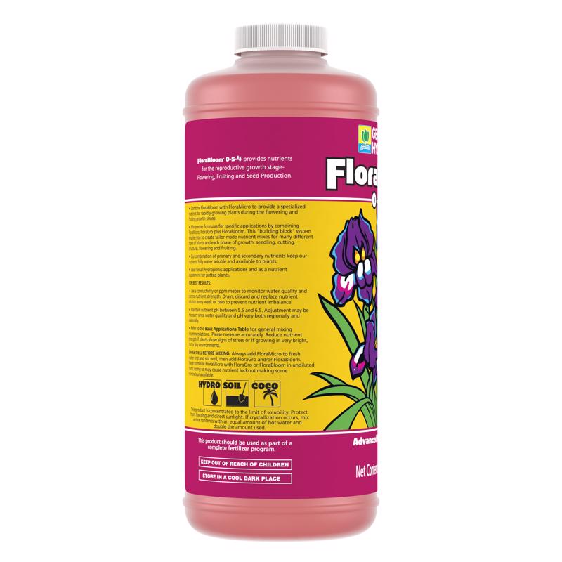 General Hydroponics FloraBloom Liquid Nutrient System 1 qt