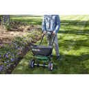 Scotts Elite 72 in. W Broadcast Push Spreader For Fertilizer/Ice Melt/Seed 30 lb