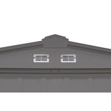 Arrow Ezee 6 ft. x 5 ft. Metal Vertical Peak Storage Shed without Floor Kit