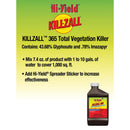 Hi-Yield Killzall 365 Vegetation Control Concentrate 1 gal