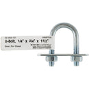 BOLT U 1/4X3/4"X1-1/2"