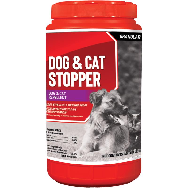 Messinas Dog and Cat Stopper Animal Repellent Granules For Cats and Dogs 2.5 lb