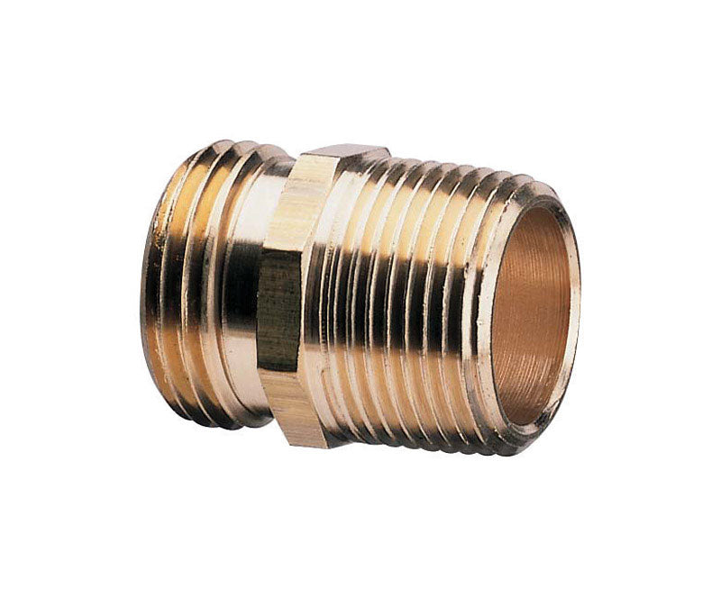 CONNECTOR DBLE MALE 3/4"