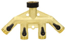 SHUT-OFF VALVE 4-WAY BRS