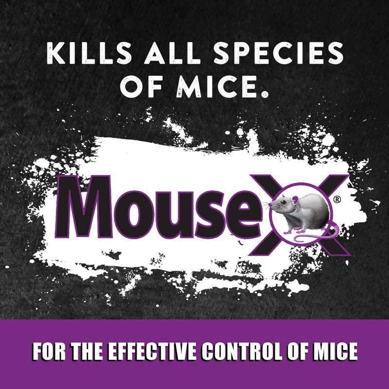 MouseX Non-Toxic Bait Pellets For Mice and Rats 6 oz 2 pk