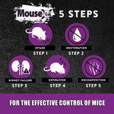 MouseX Non-Toxic Bait Pellets For Mice and Rats 6 oz 2 pk