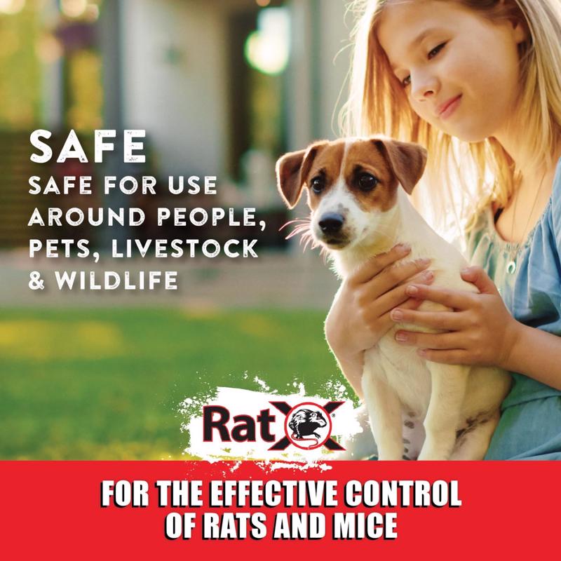 RatX Non-Toxic Bait Pellets For Mice and Rats 6 oz 2 pk