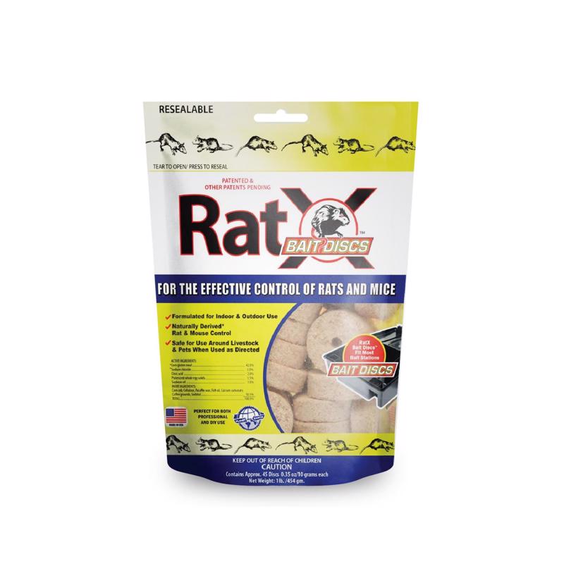 RATX BAIT DISCS 1LB 45CT