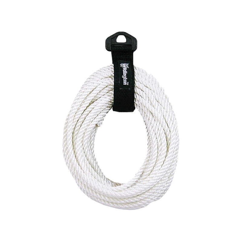 Wellington 1/4 in. D X 100 ft. L White Twisted Nylon Rope